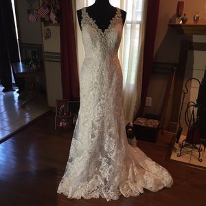 Allure Bridal Gown - Style 9316 - Cafe/Ivory